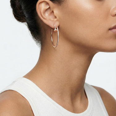 Juste Un Clou Inspired Hoop Earrings