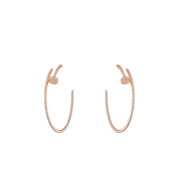 Juste Un Clou Inspired Hoop Earrings