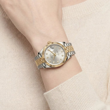 Lady-Datejust Automatic Silver Dial Women's Watch