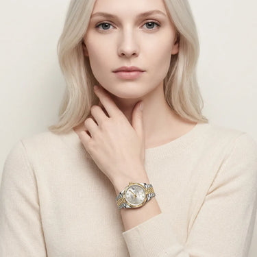 Lady-Datejust Automatic Silver Dial Women's Watch