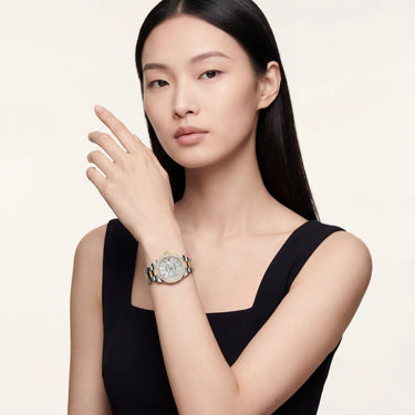 Lady Datejust Automatic Watch With Diamond Bezel