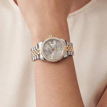 Lady-Datejust Diamond Dial Women’s Watch