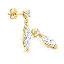 Liana Marquise Drop Earrings