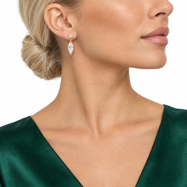 Liana Marquise Drop Earrings