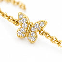 Liora Butterfly Station Chain Bracelet