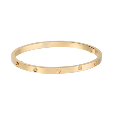 Small 4 Diamonds Love Bracelet