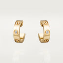 18k Love 2 Diamonds Earrings