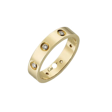 Love 8 Diamonds Wedding Ring