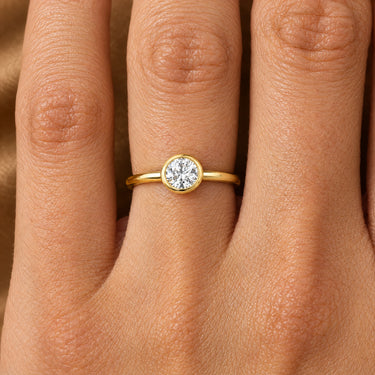 Lucienne Bezel Solitaire Ring