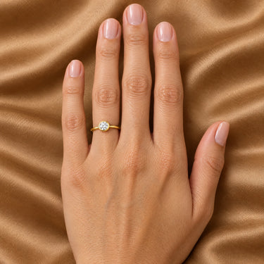 Lucienne Bezel Solitaire Ring