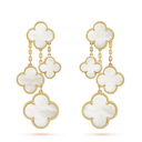18k Magic Alhambra Four Motifs Earrings