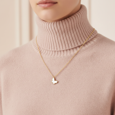 Magic Alhambra Sweet Butterfly Necklace