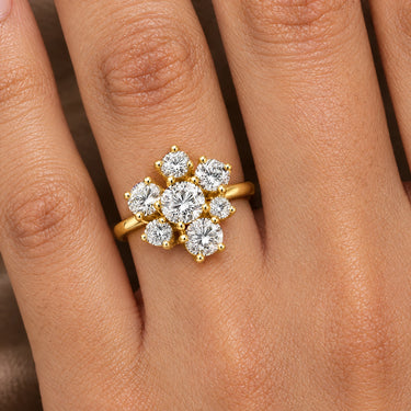 Margaux Stone Cluster Ring