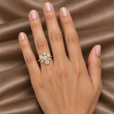 Margaux Stone Cluster Ring