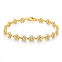 Margot Daisy Flower Link Bracelet