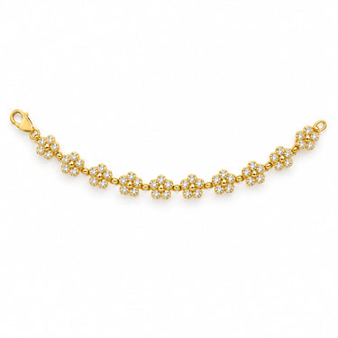 Margot Daisy Flower Link Bracelet