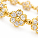 Margot Daisy Flower Link Bracelet
