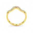Marina Pave Wave Band Ring