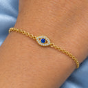 Nazar Evil Eye Chain Bracelet