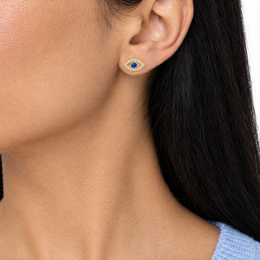 Nazara Evil Eye Stud Earrings
