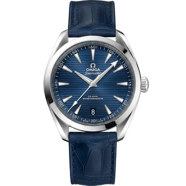 OM Blue Vertical Dial Watch
