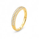 Ophelia Double Row Pave Band Ring
