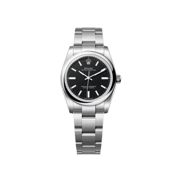 Oyster Perpetual Black Dial Women's Watch