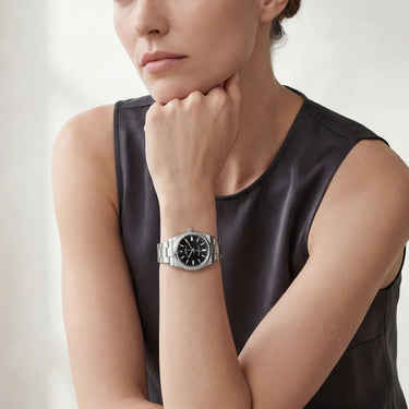 Oyster Perpetual Black Dial Women's Watch