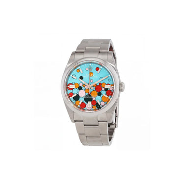 Oyster Perpetual Celebration Pattern Dial Automatic Chronometer Watch