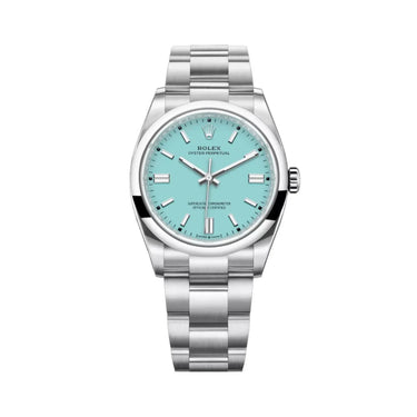 Oyster Perpetual Men’s Watch With Clean Dial And Smooth Bezel
