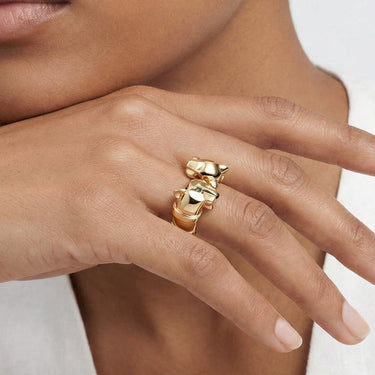 Panthère De Open Ring