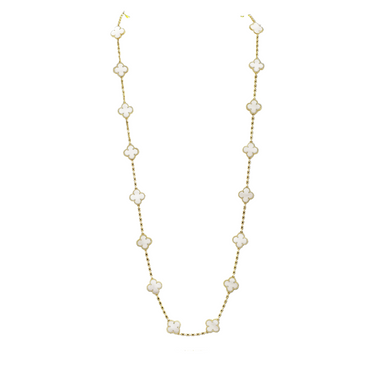 Pearl Vintage Alhambra 20 Motifs Necklace