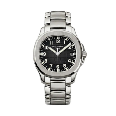 PP Black Dial Date Stainless Steel Watch
