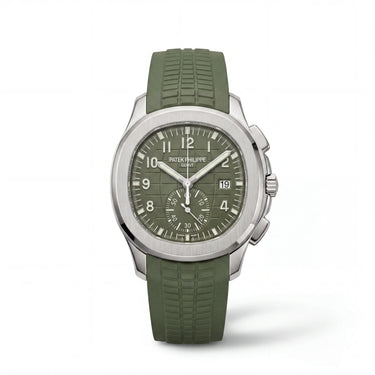 PP Khaki Green Dial Stainless Steel Watch