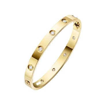 Radiant Mediuim 10 Diamonds Love Bracelet