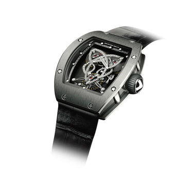 RM Dark Grey Decorative Open Dial Watch