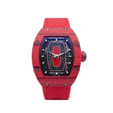 RM Red Panel Dial Watch