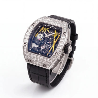 RM Stone Set Panda Motif Watch