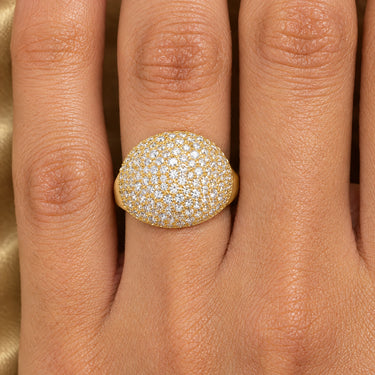 Rosalind Pave Dome Cocktail Ring