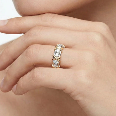 Schlumberger Eighteen Stone Ring