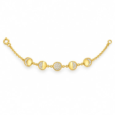 Selena Moon Phase Chain Bracelet