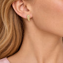Seraphina Pave Angel Wing Stud Earrings