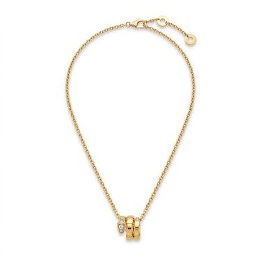 Serpenti Pavé Coiled Viper Pendant Necklace