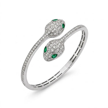Serpenti Seduttori Twin Snake Cuff Bracelet