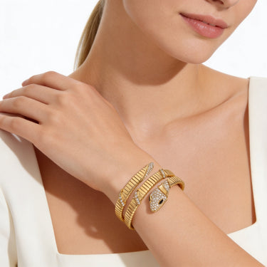 Serpenti Tubogas Coiled Snake Bracelet