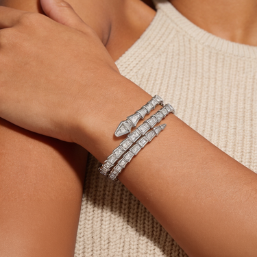 Serpenti Viper Double Row Link Bracelet