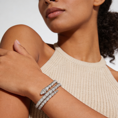 Serpenti Viper Double Row Link Bracelet