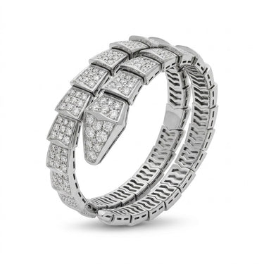 Serpenti Viper Pavé Scale Bracelet