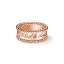 18K Perlée Signature Ring