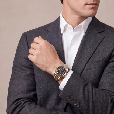 Sky-Dweller Automatic Watch With Dual Time And Annual Calendar